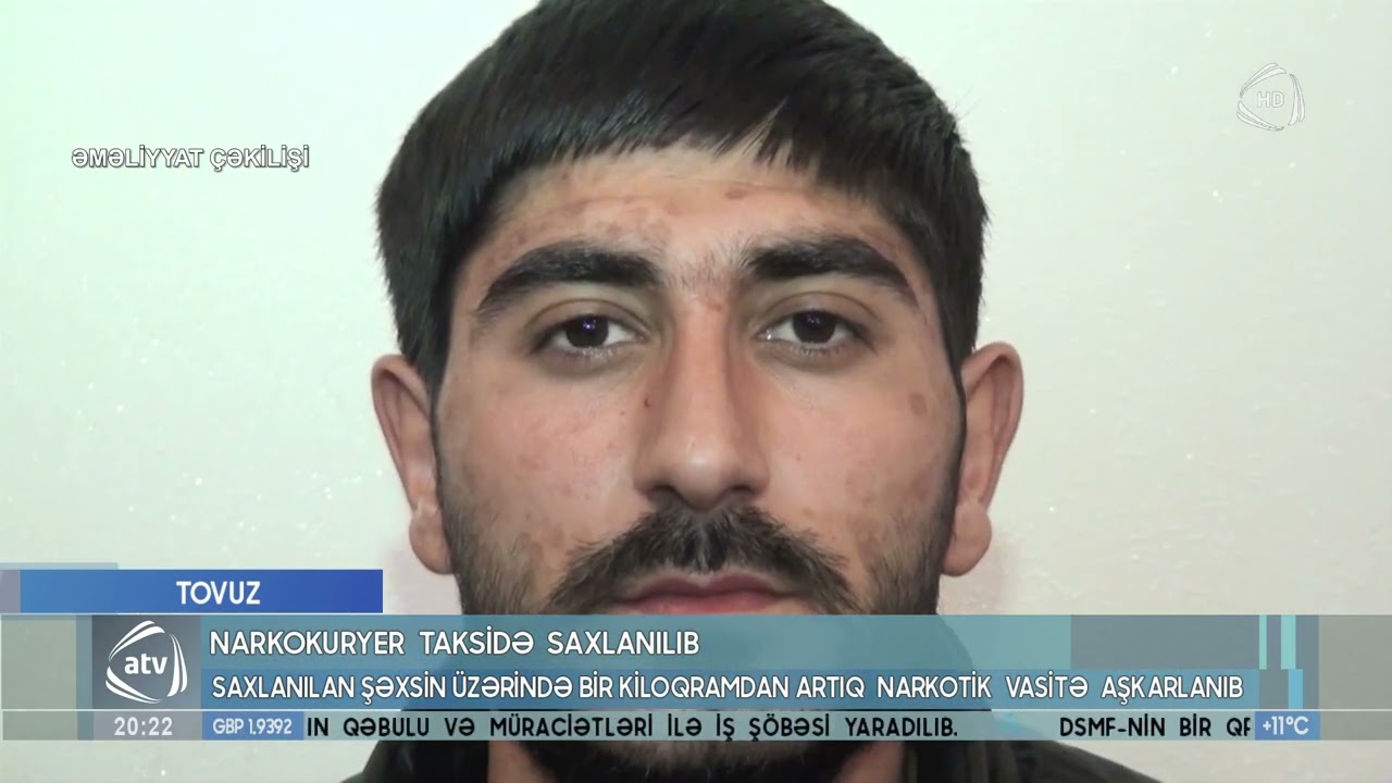 Tovuzda narkokuryer saxlanılıb
