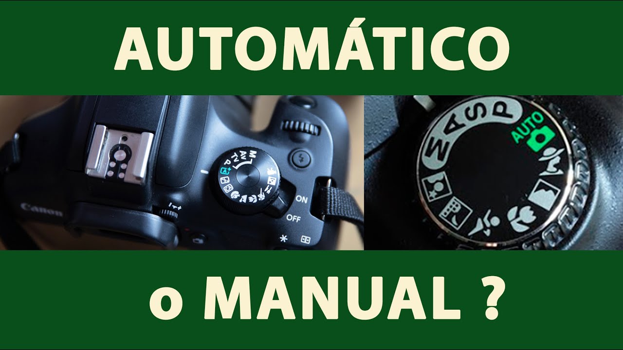 Hacer fotos en modo autom&aacute;tico o manual?. Ac&aacute; las diferencias y muy buenas sugerencias!