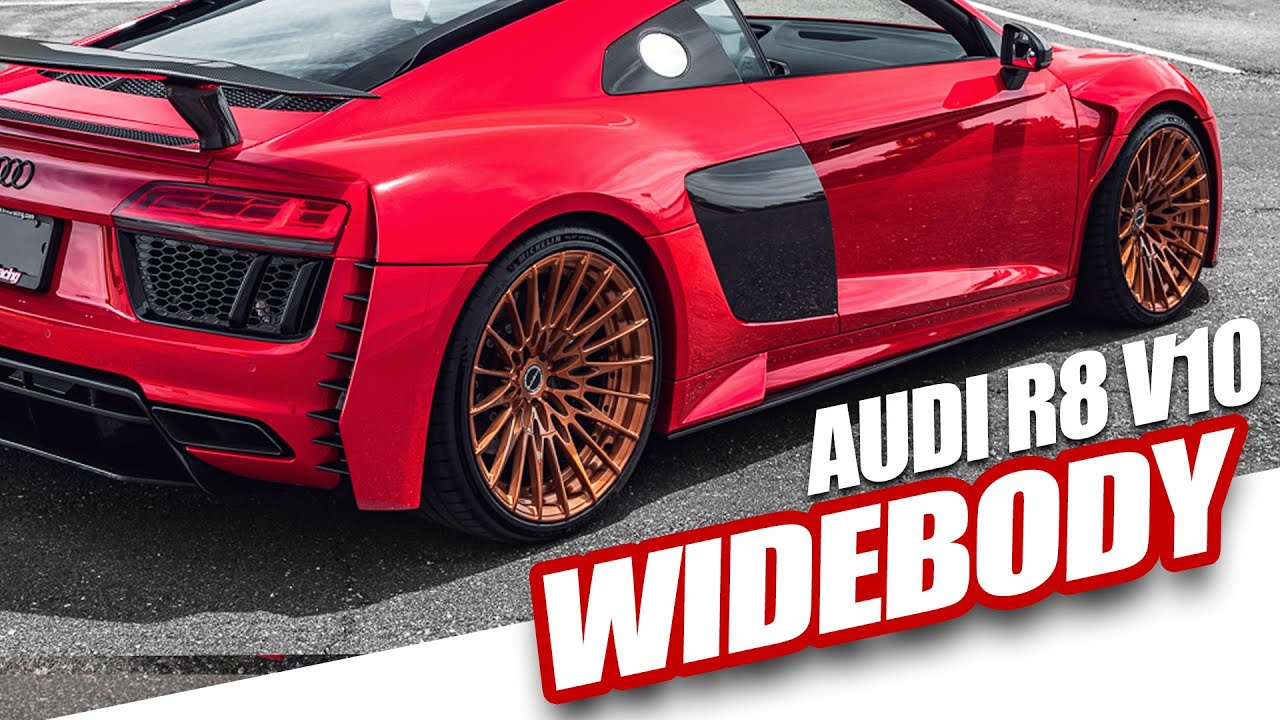 We Completely Transformed our Audi R8 V10!! // PD800 Widebody, Capristo Exhaust & Brixton Wheels!
