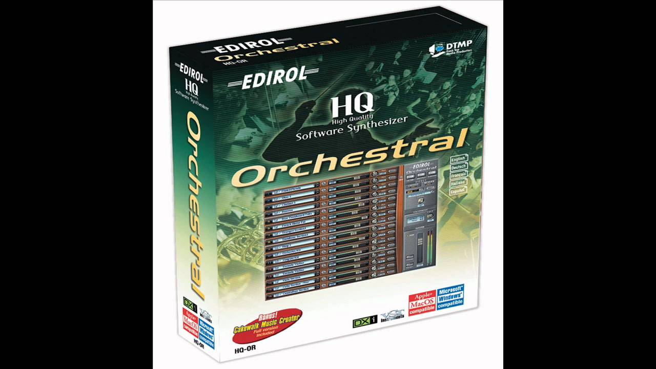 Edirol HQ Orchestral VSTi Demo