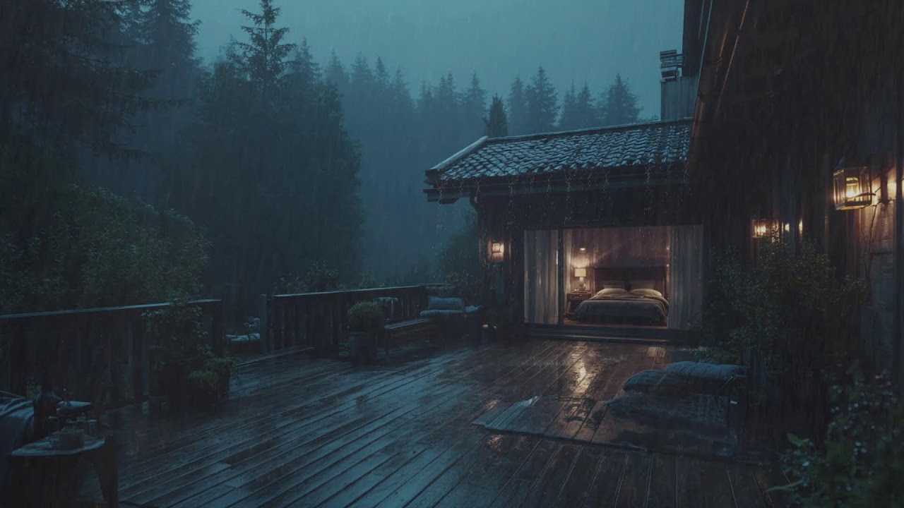 Rain Sounds for Sleeping - Healing Sleep with Soft Rain for Insomnia, Deep Rest & Stress Relief