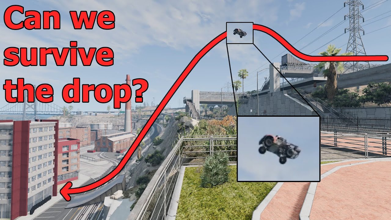 Subiedoobie Sent Me A Stunt Challenge | BeamNG stunts