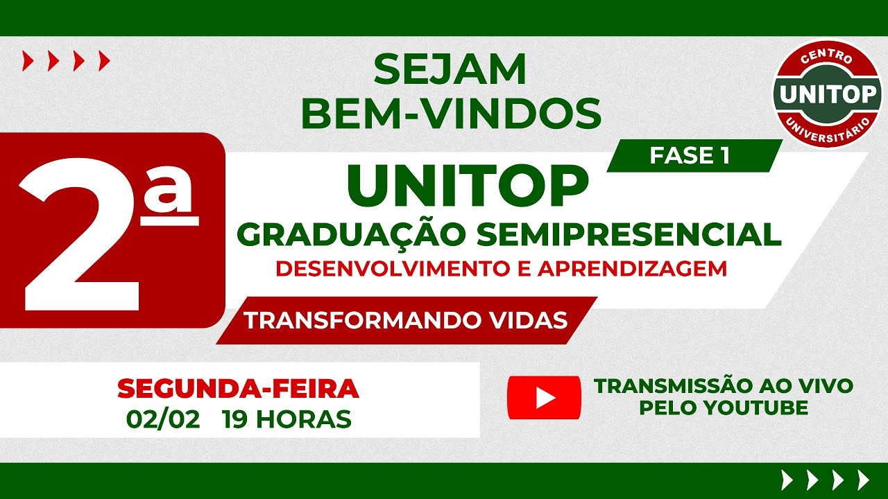 Desenvolvimento e Aprendizagem -Aula 2|Fase1|Sala 1|UNITOP Graduação Semipresencial