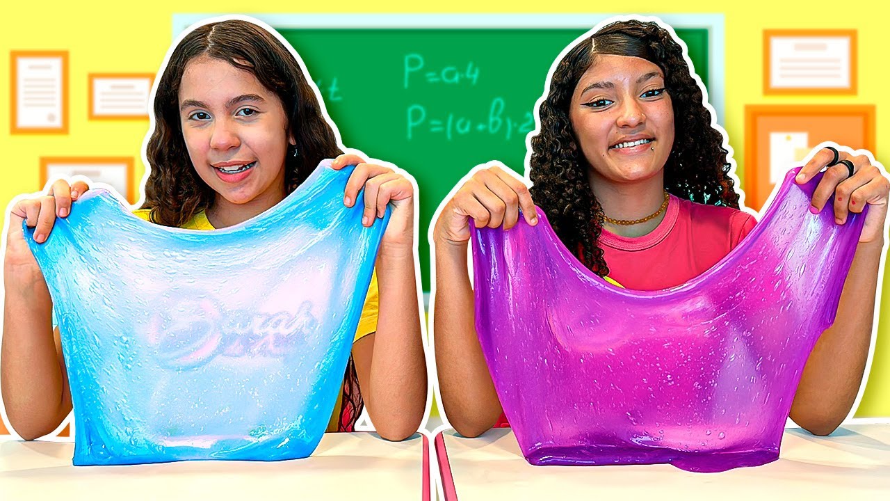 SARAH em uma HIST&Oacute;RIA ENGRA&Ccedil;ADA de uma AULA DIVERTIDA com sua AMIGA | Funny Story for Kids