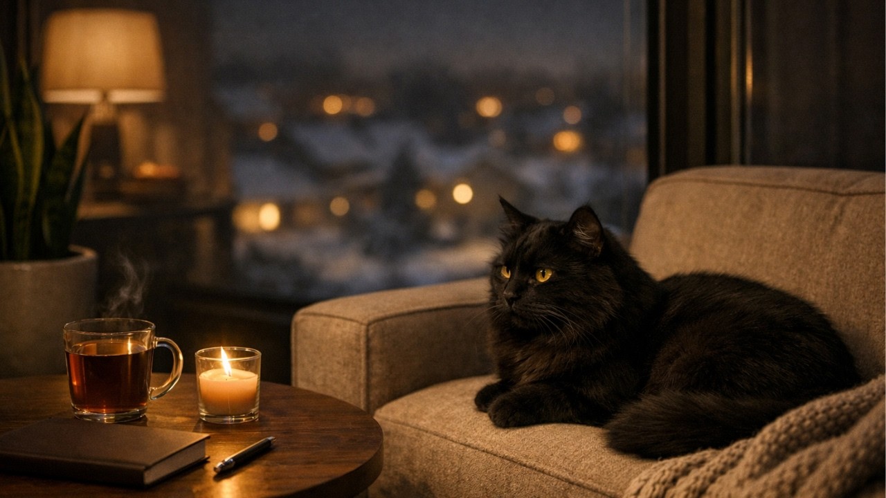 Frosty Jazzhop Nights❄️ | Smooth Beats for Cozy Evenings