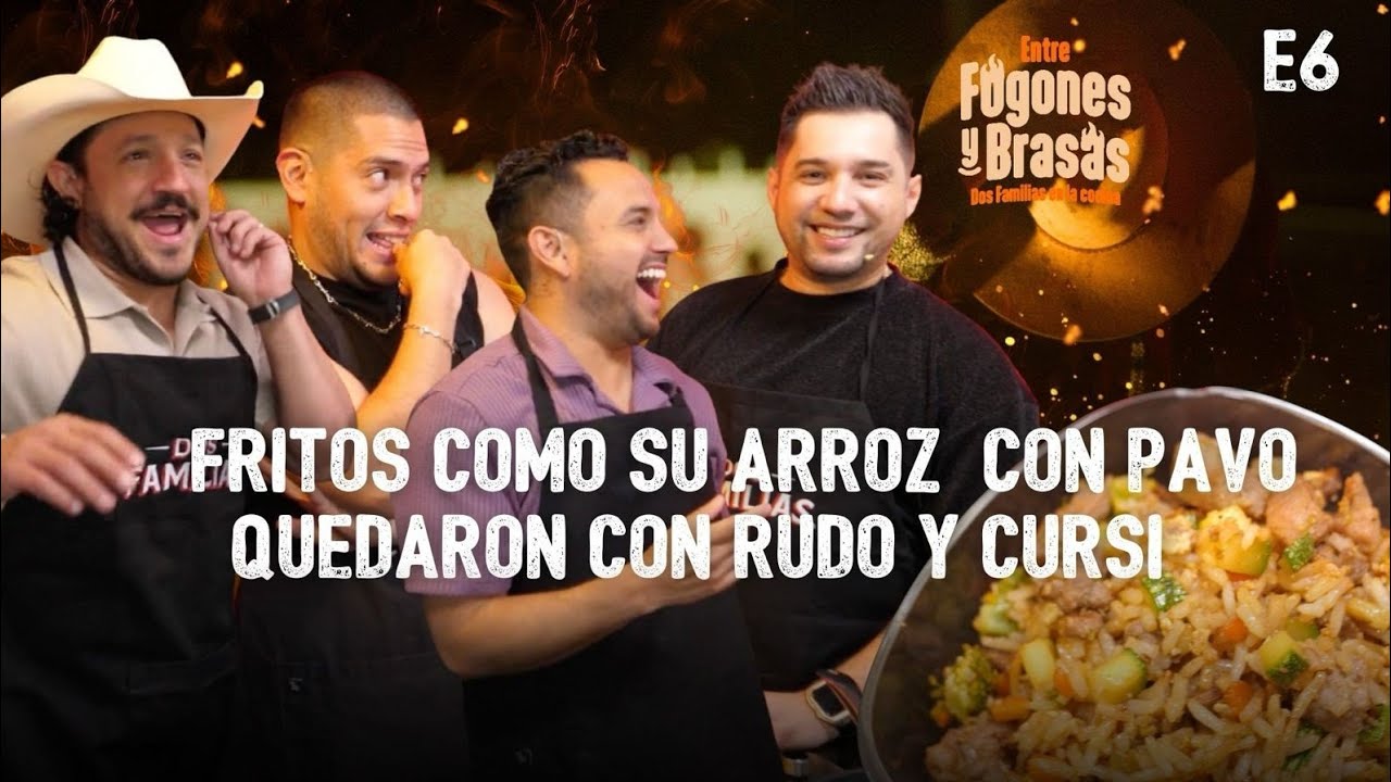 GUALY Y TEO COCINAN UN ARROZ FRITO MUY RUDO Y CURSI | Entre Fogones y Brasas E6 T2