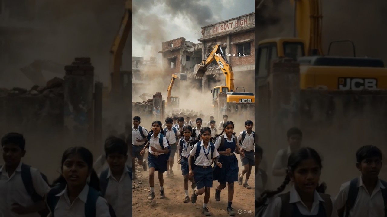 எங்க பள்ளிய இடிகாதிங்க!! 😭🙏🏻 #students #school #tamilstory #video #tamil