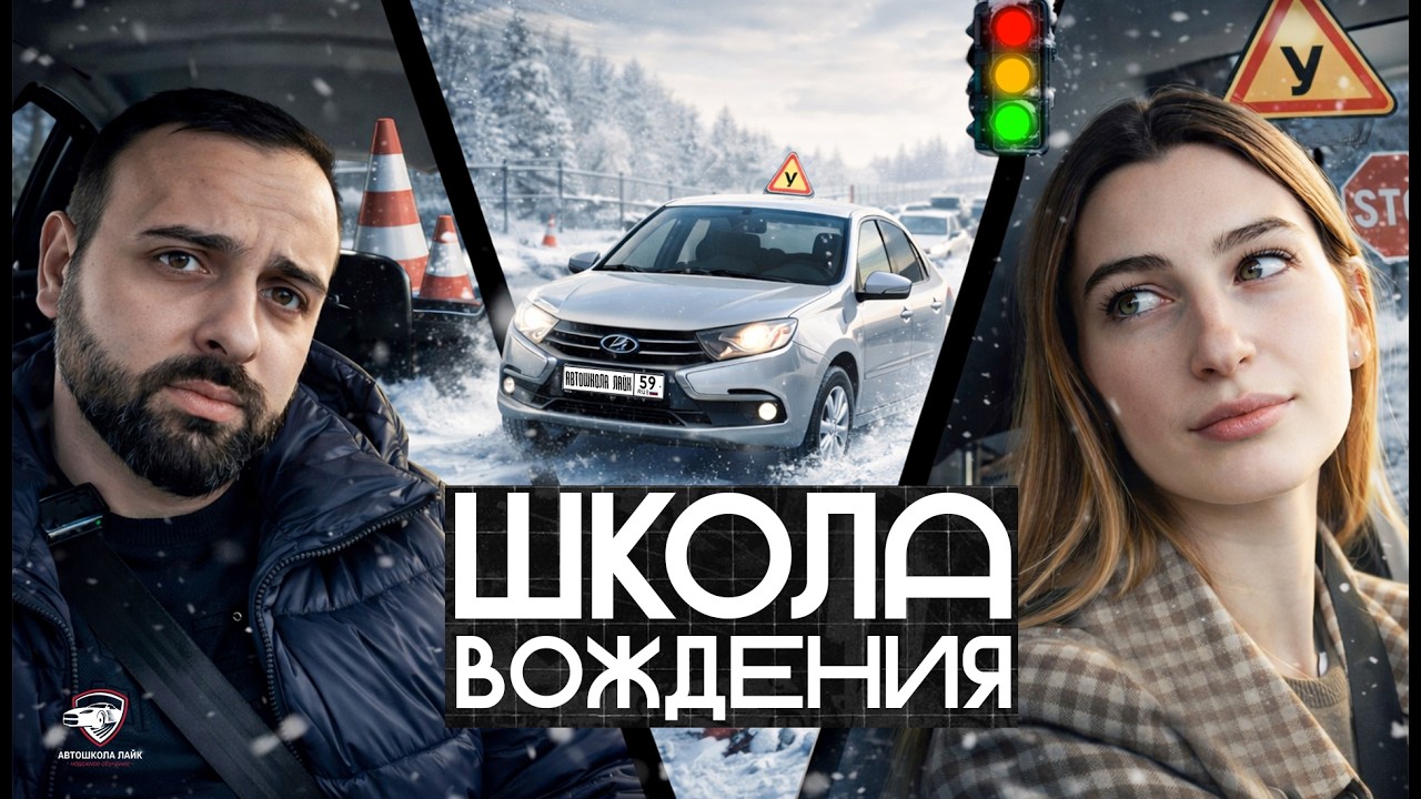 😱ОШИБКИ, за которые валят на экзамене !? Девушка за рулём = КАТАСТРОФА?