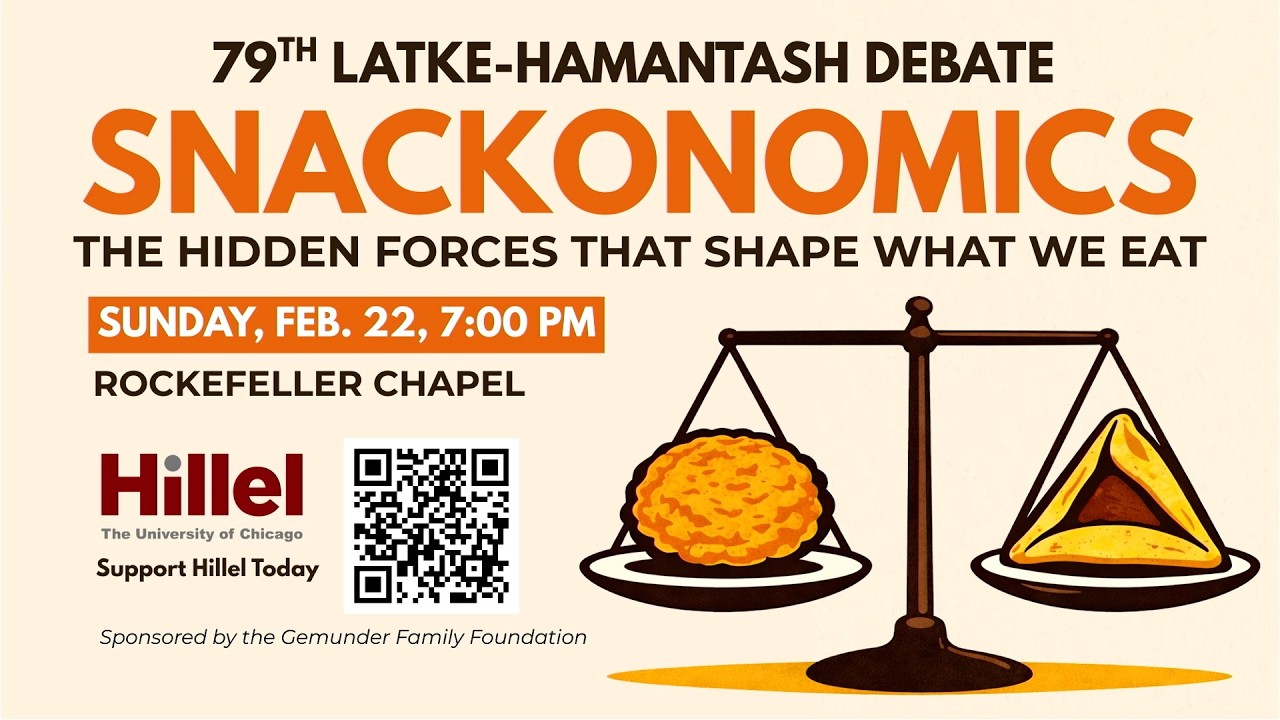 79th Annual Latke-Hamantash Debate