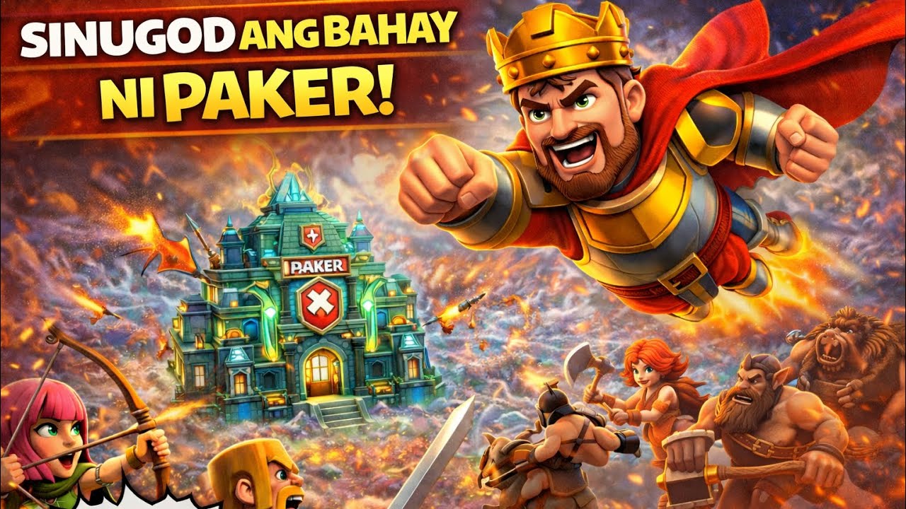 CLASH OF CLANS | TH16 Binangga ang TH17! 😱 Classic War Bakbakan! #clashofclans 