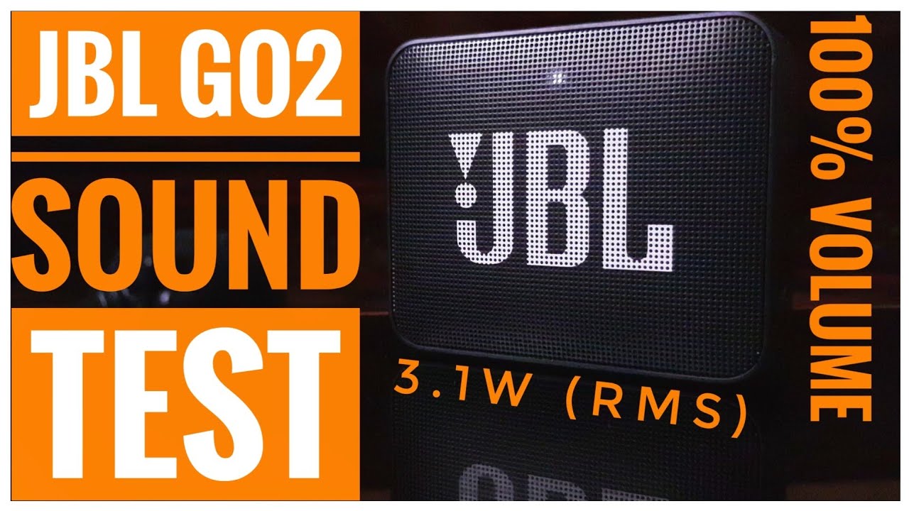 JBL GO 2 Sound Test