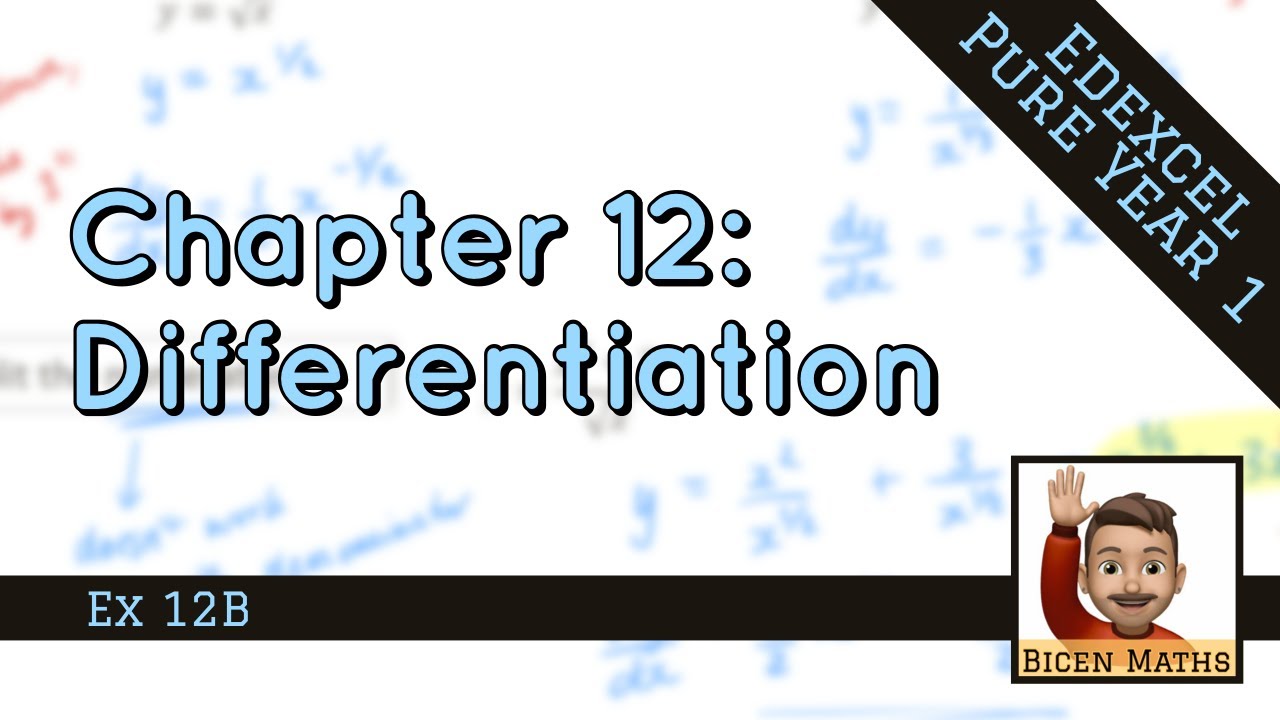 Differentiation 2 &bull; Differentiation by First Principles &bull; P1 Ex12B &bull; 🤖