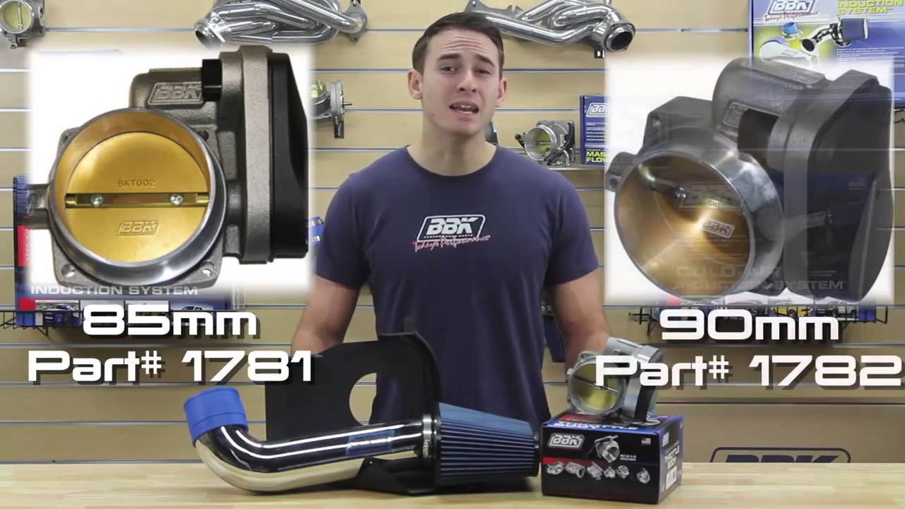 BBK Performance: Power Plus Throttle Body and Cold Air Intake Kit