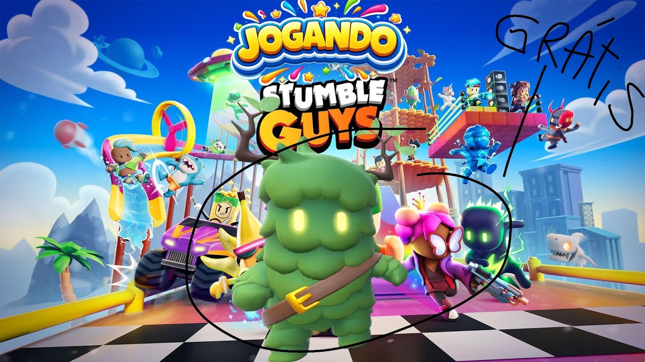 PEGUEI A SKIN MOSSIE DE GRAÇA NO STUMBLE GUYS!!! - Stumble Guys 
