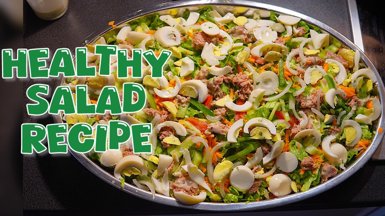 How to make Healthy Salad Recipe 