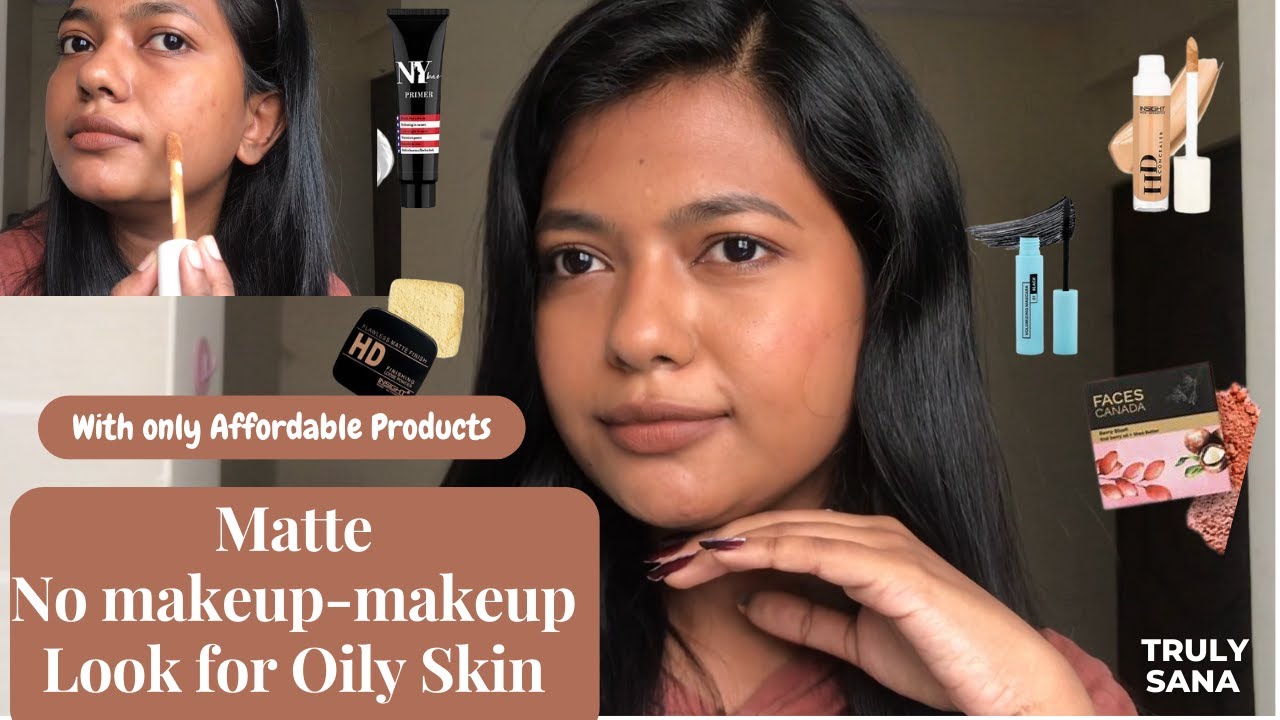 *REALISTIC* NO MAKEUP-MAKEUP LOOK FOR OILY SKIN | WITHOUT FOUNDATION | BUDGET FRIENDLY | IN TAMIL
