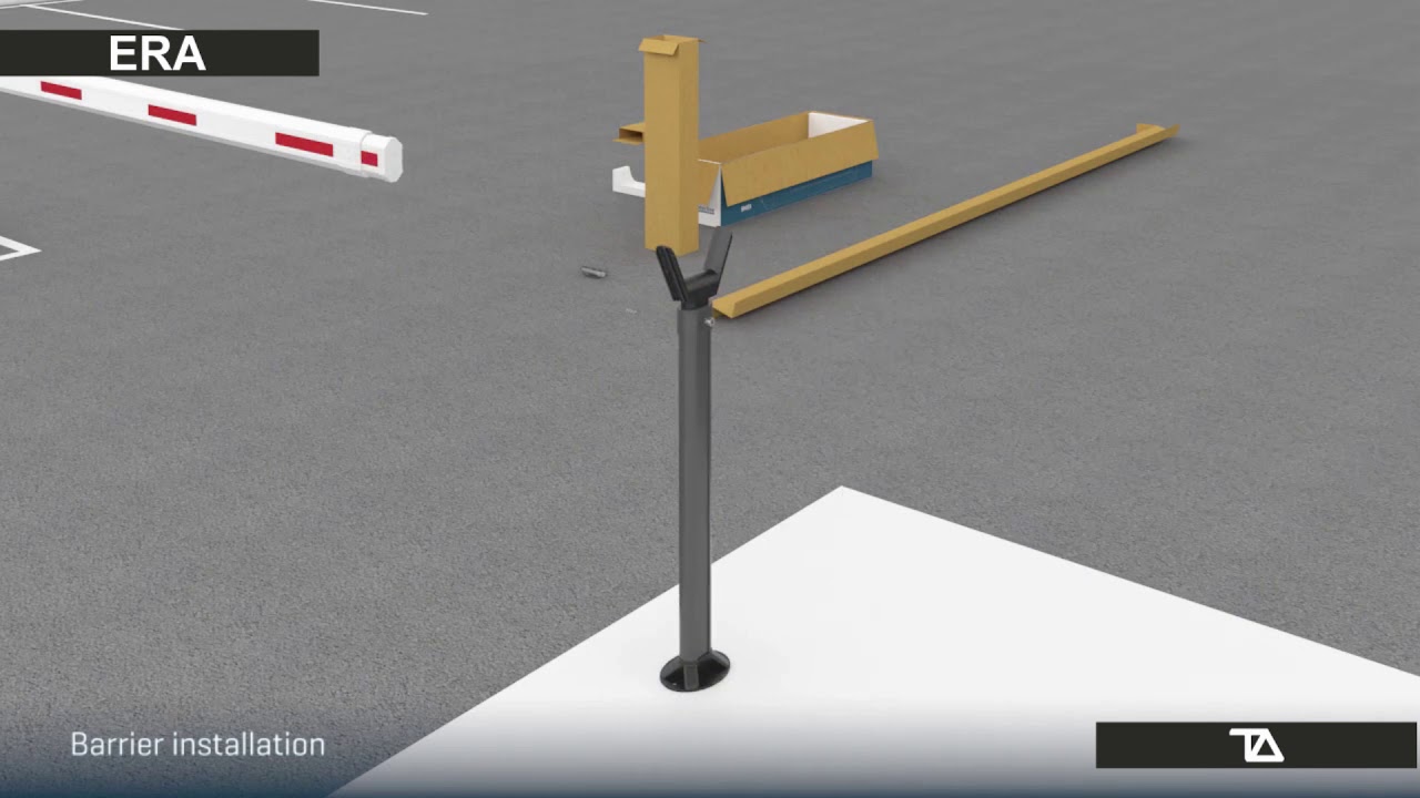 ERA. TA road barrier.