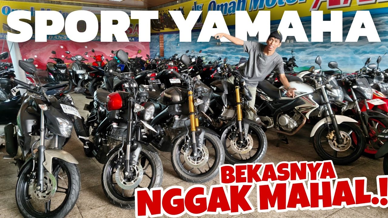 MOTOR SPORT YAMAHA, BEKASNYA NGGAK MAHAL!!  motor bekas murah - ANEKA JASA MOTOR 