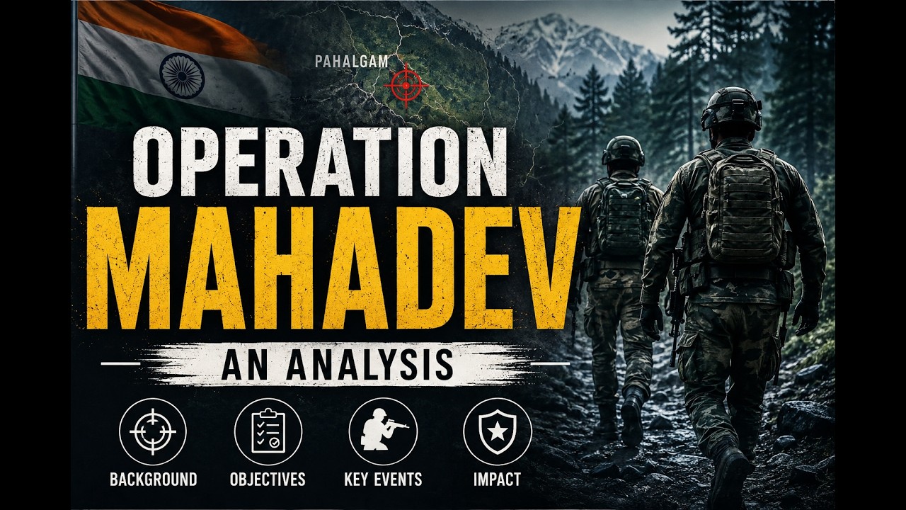 Operation Mahadev: An Analysis