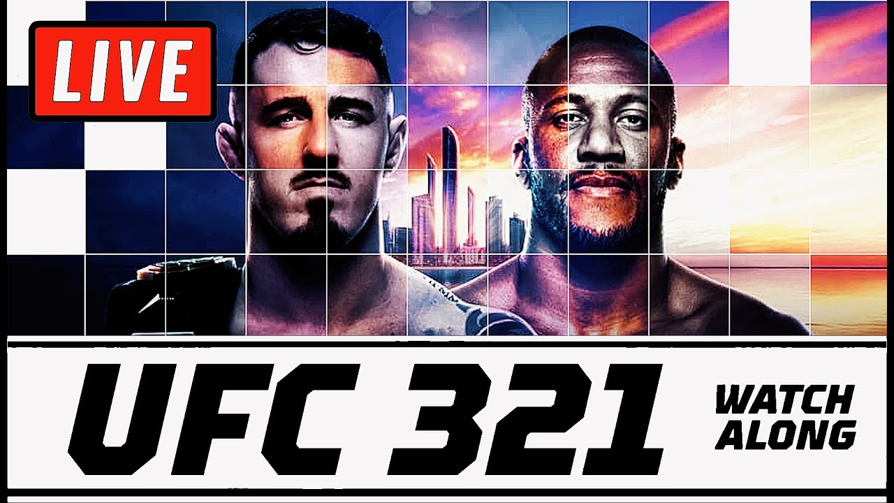 🔴 UFC 321 Live Stream | TOM ASPINALL v CIRYL GANE - Heavyweight Championship | Full Card Watch Along
