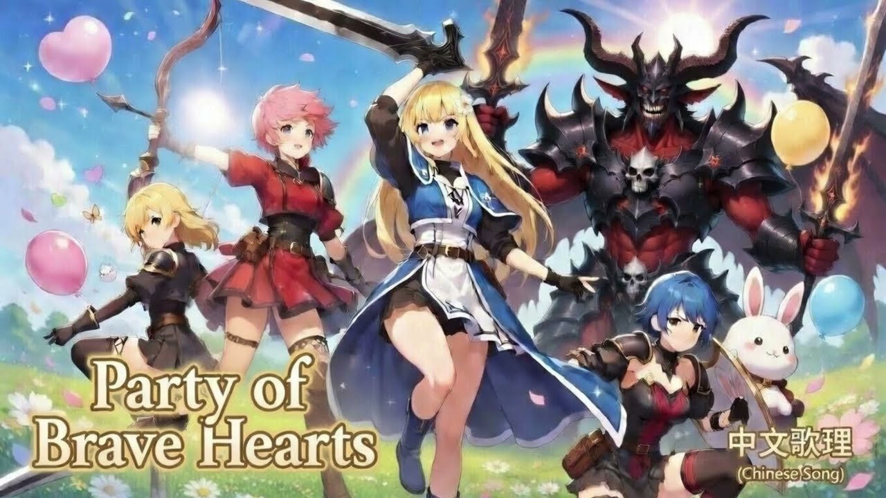 Party of Brave Hearts ⚔️ | Original Song | Chinese Ver. | Fantasy Adventure Music