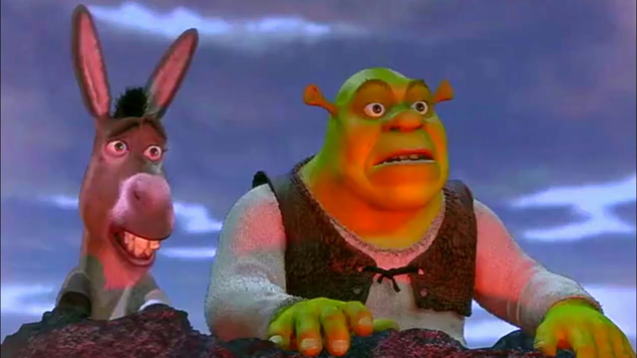 Shrek e Burro Chegam Na Torre Do Drag&atilde;o | Shrek (2001) DUBLADO HD