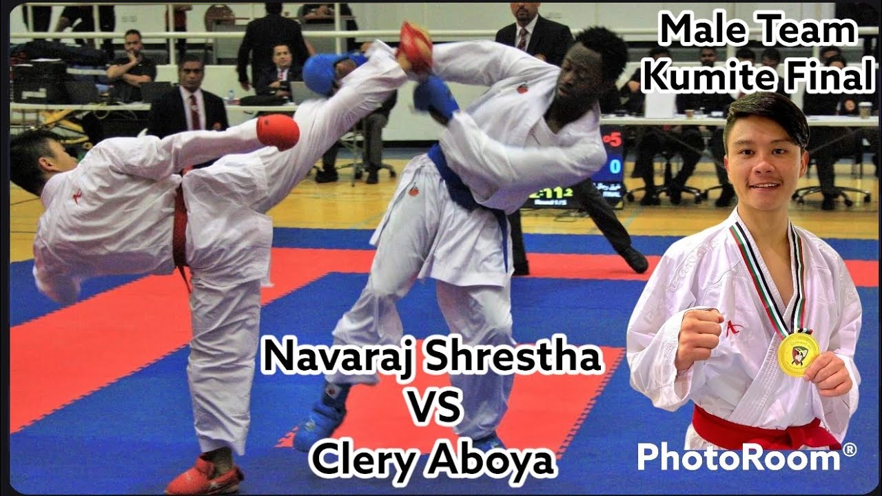 Team Kumite Final | Navaraj Shrestha ( VS ) Clery Aboya, Dubai 🇦🇪 2023