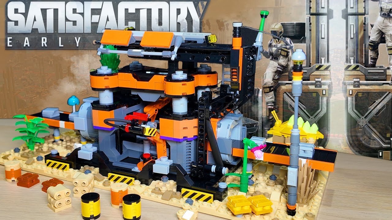 Build Your Own Satisfactory Constructor with Lego MOC