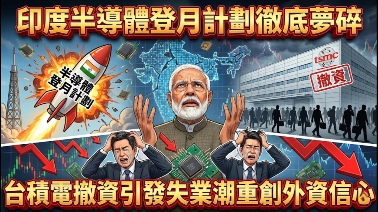 台積電赴印建半導體廠遭信任破裂撤資，強強聯手終雙輸敲響產業警鐘