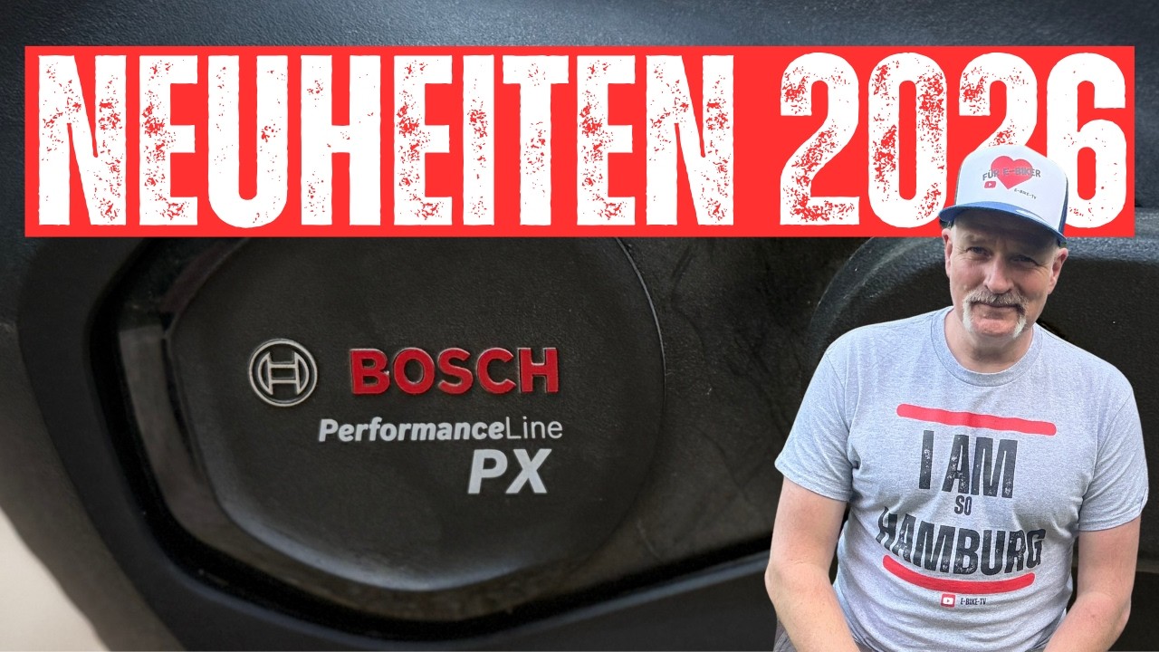 Bosch Neuheiten 2026, Performance PX E-Bike Motor, eShift, ABS Pro Race