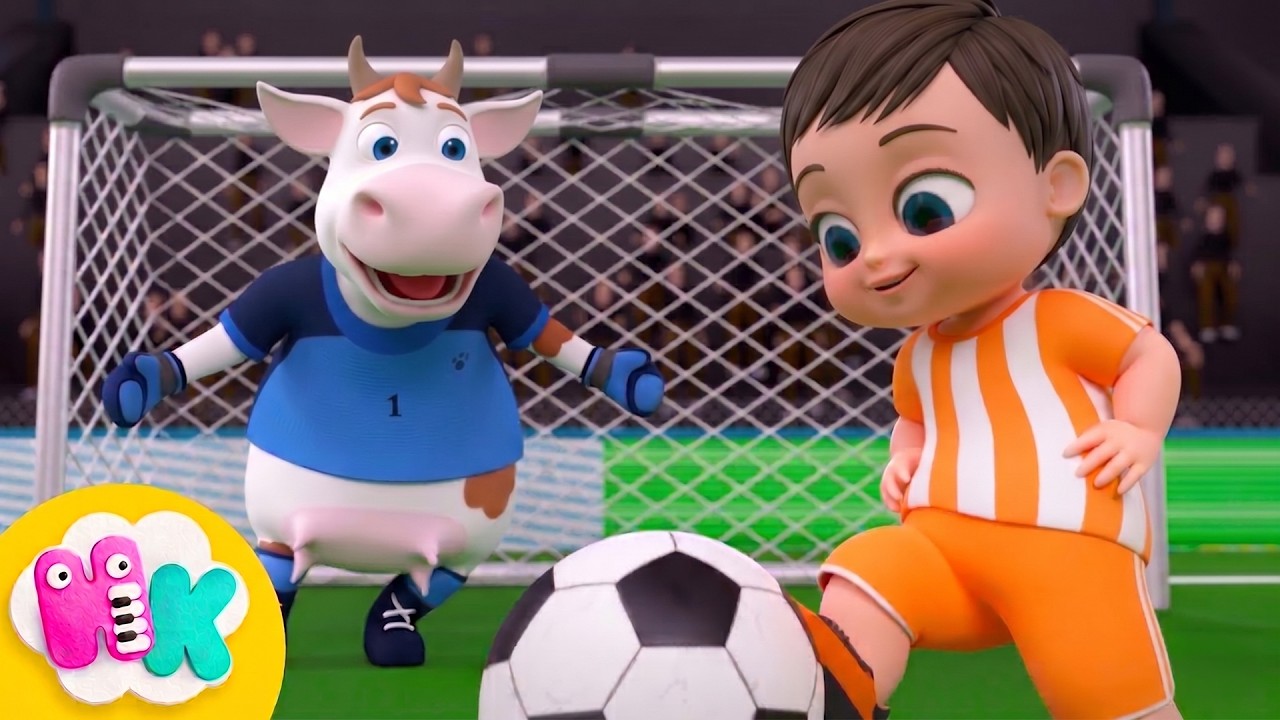 Futbol çizgi film | Cocuk sarkilari türkce - HeyKids