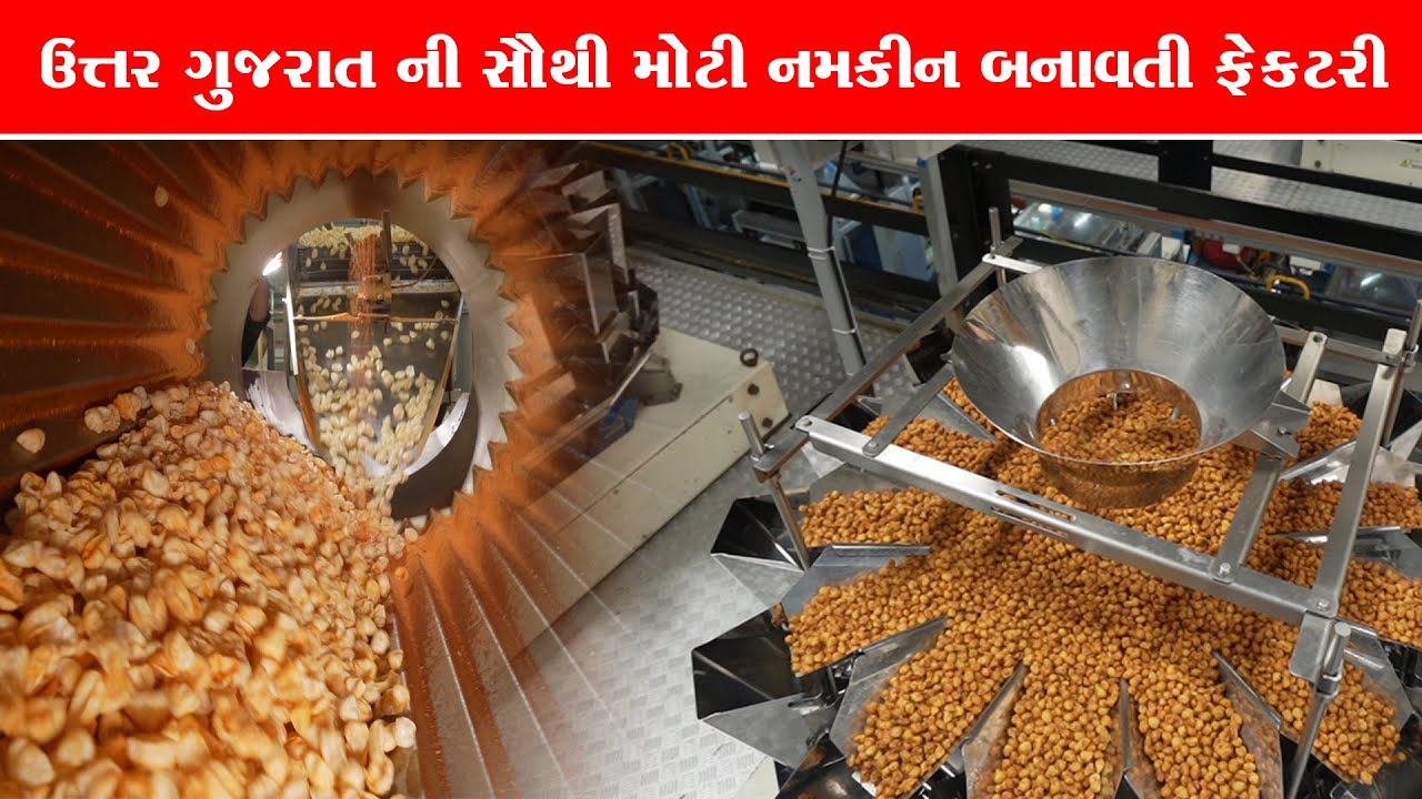 દરોજ હજારો કિલો માં નમકીન કેવી રીતે બને છે ફેક્ટરી માં અને અલગ દેશ માં Export થાય