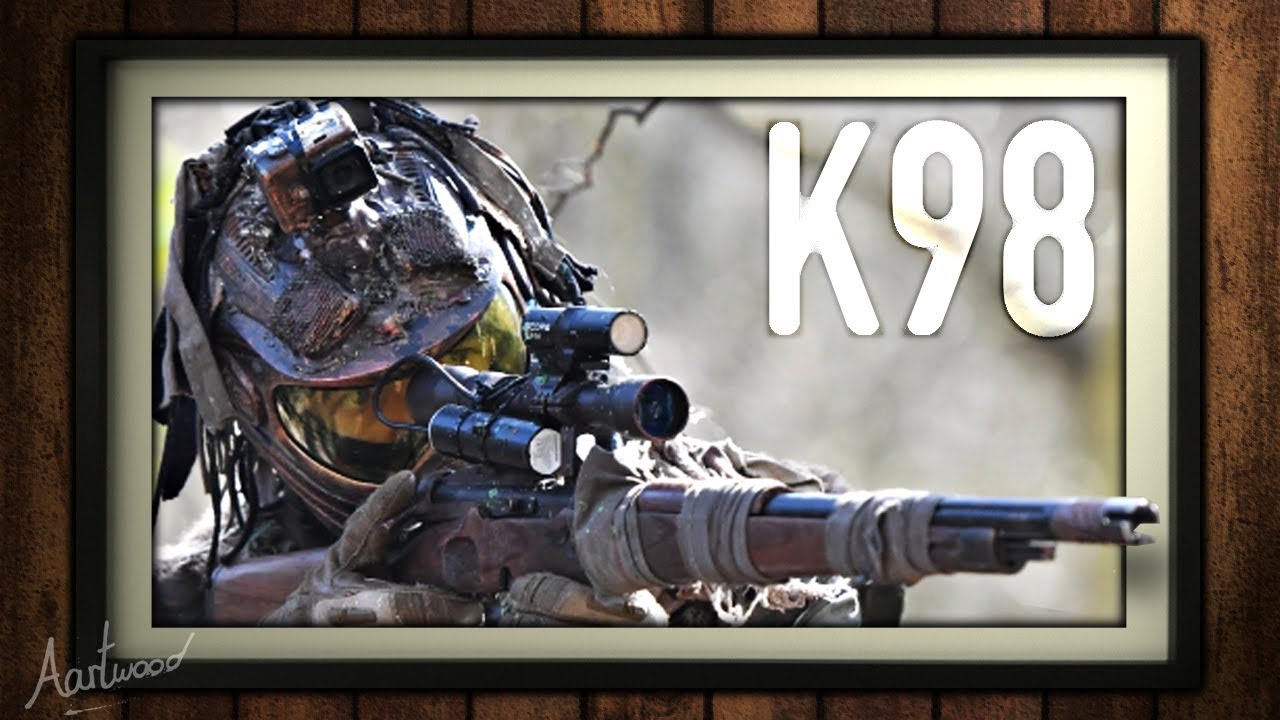 1942 German Made Kar98 Converted to Paintball Gun - Counter Sniper Mission