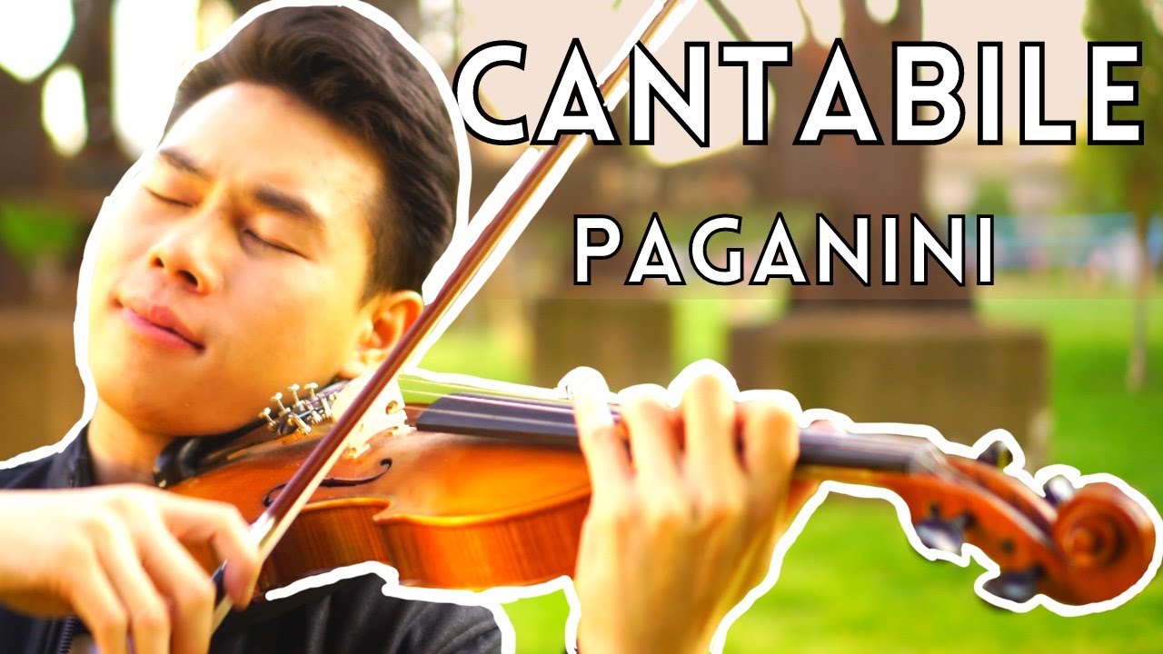 Cantabile by Paganini (Violin and Piano)