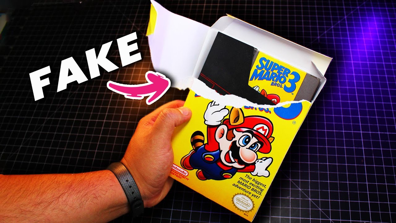 Como hacer cajas de Nintendo??? - Caja REPRO de NES - TUTORIAL | elrafias