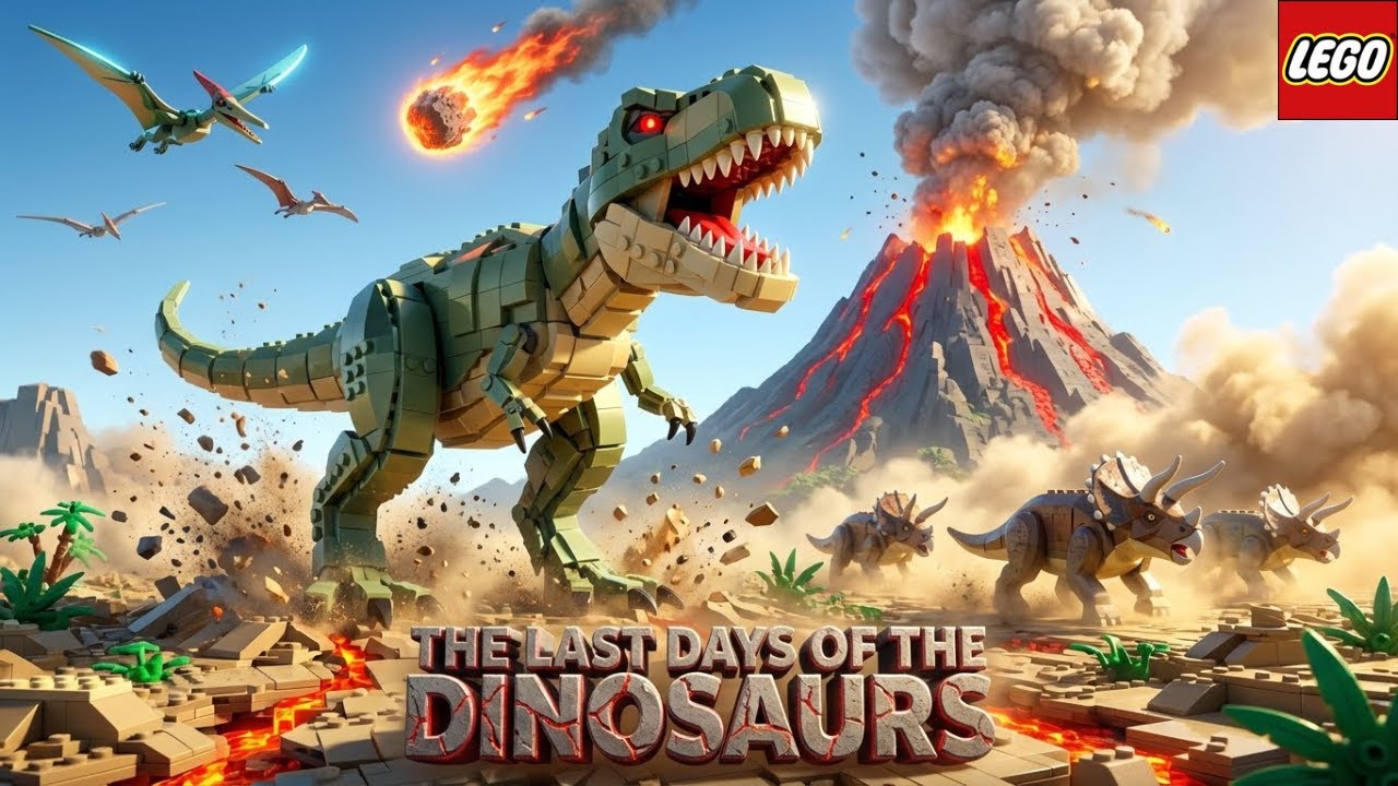 LEGO LAST DAYS OF DINOSAURS — Full Cataclysmic Extinction Documentary (lego movie)