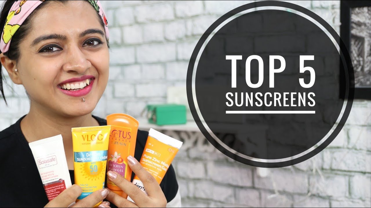 BEST Sunscreens in India - Sweat Resistant || Best Sunscreen Oily, Dry, Sensitive Skin #NonSponsored