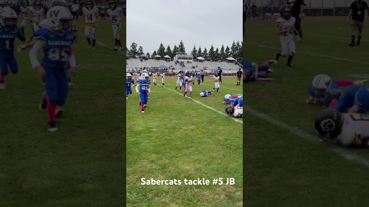 Sabercats tackle #5 jr novice #67 