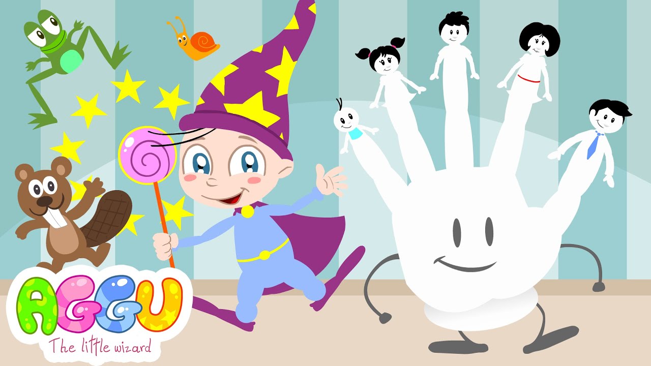 Finger Family | Aggu - The Little Wizard