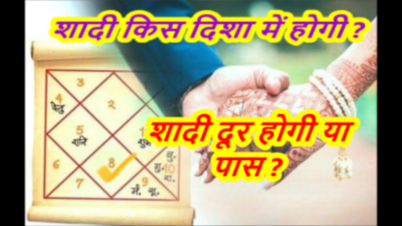 विवाह किस दिशा में होगा ? विवाह दूर होगा या पास ? || ज्योतिष ज्ञान ||