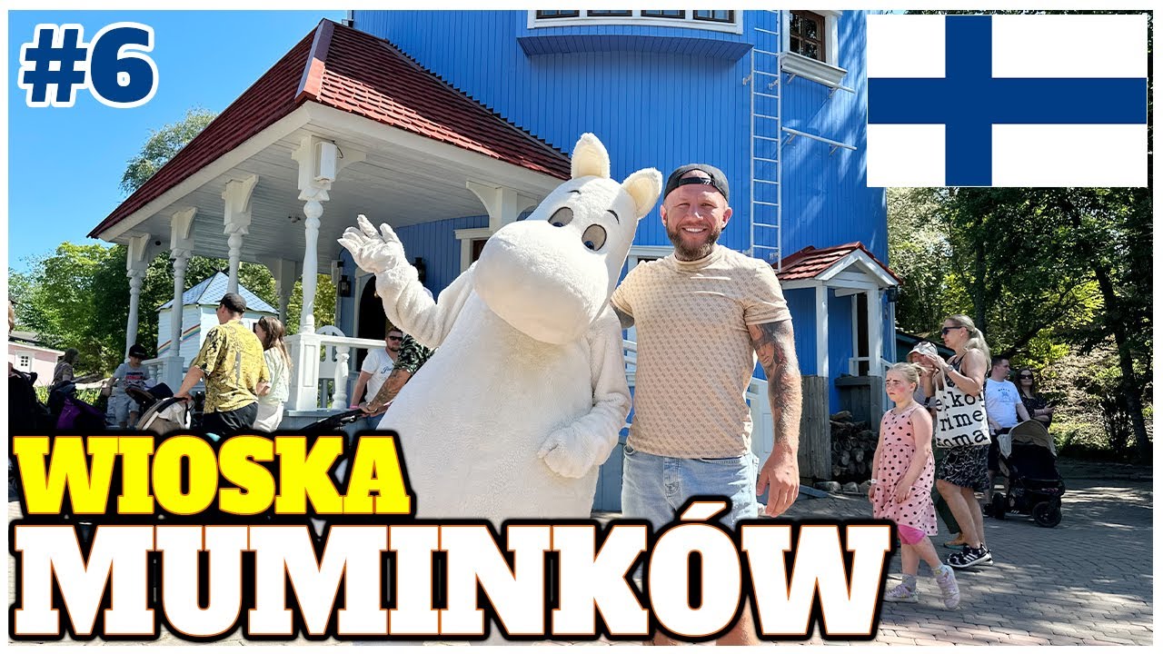 Wizyta w WIOSCE MUMINKÓW Największe ATRAKCJE FINLANDII! EUROTRIP