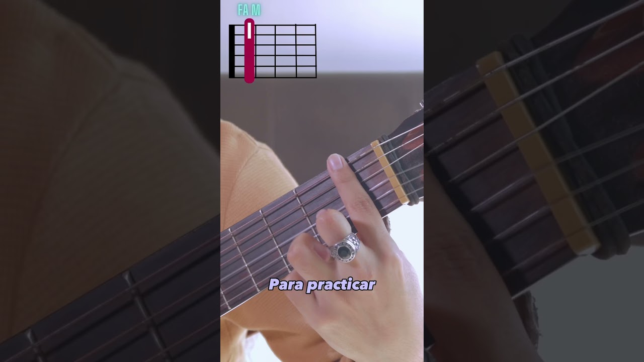 Aprende a poner la cejilla en la guitarra #musica #instrumental #guitarra #arte #acustico #tips