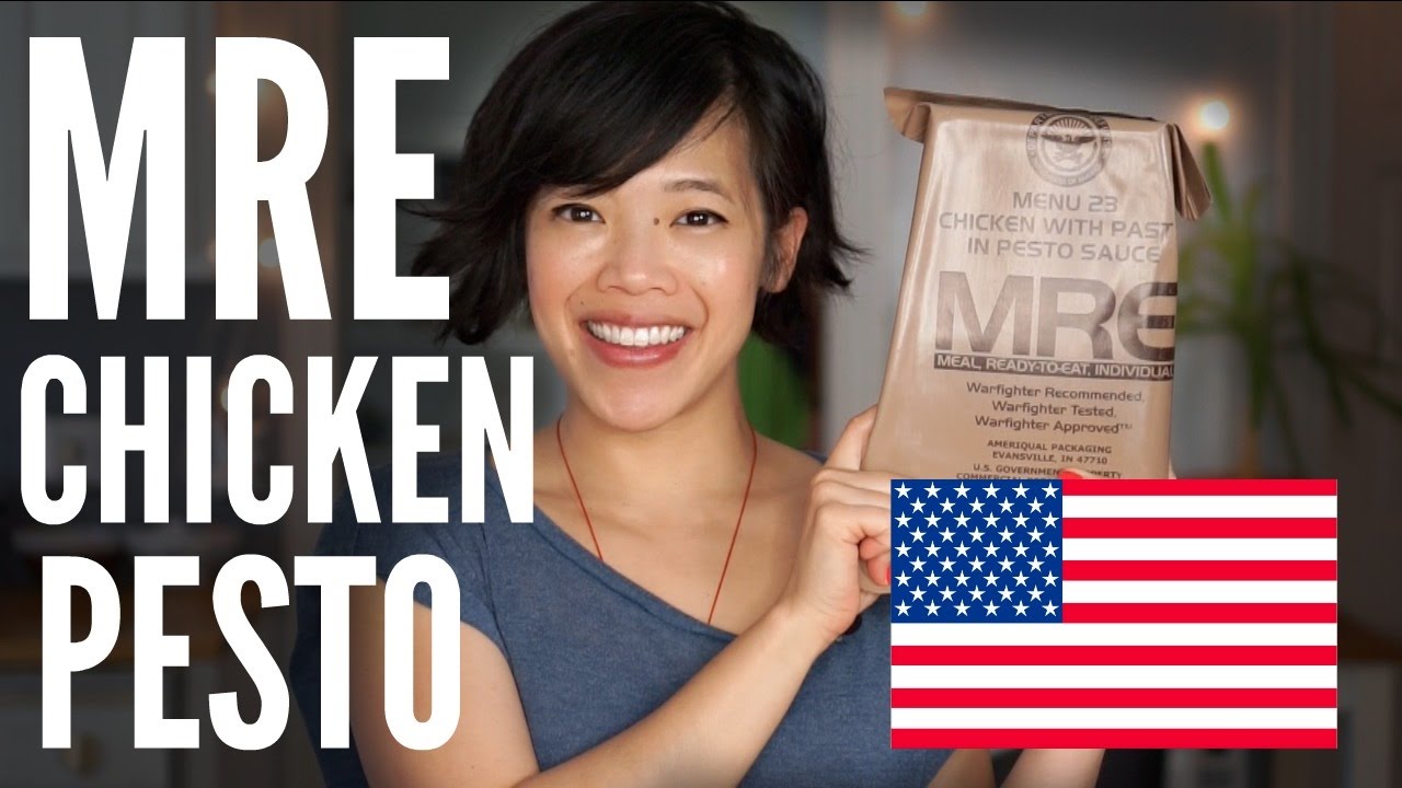 MRE Chicken Pasta & Pesto Sauce TASTE TEST Menu #23 | Meal Ready to Eat