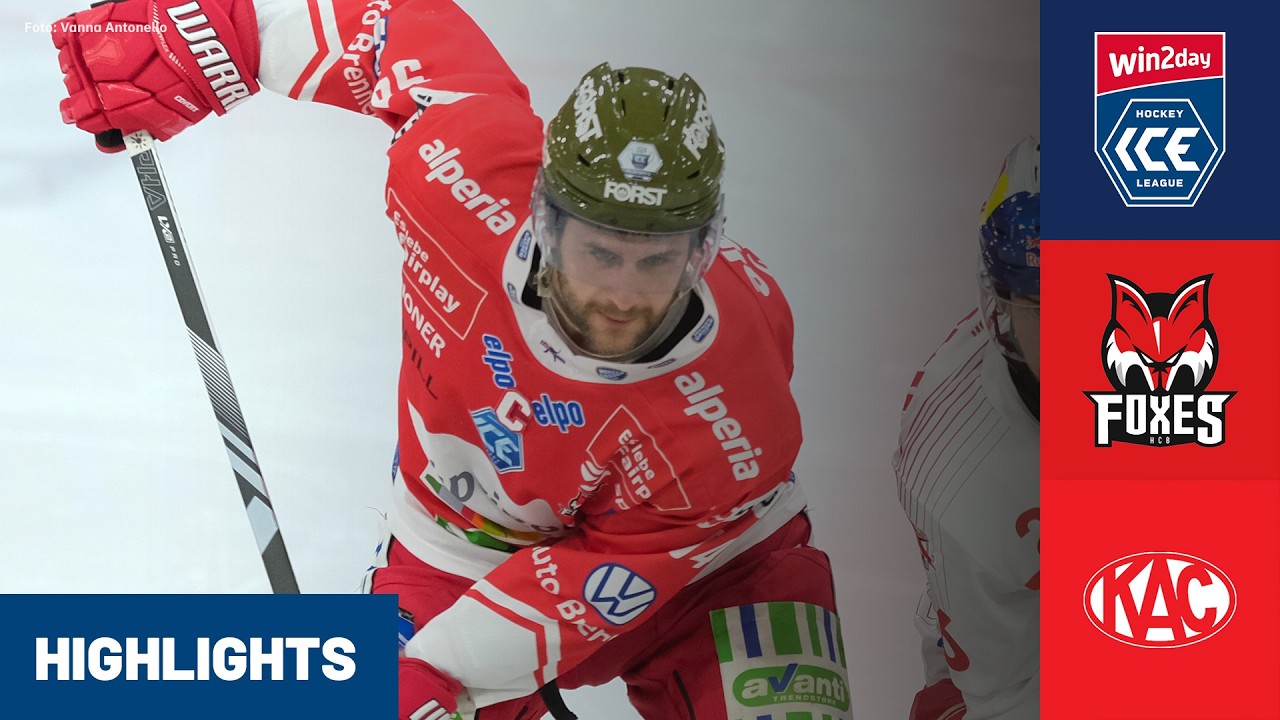 ICE: HCB Südtirol Alperia vs. EC-KAC | Highlights