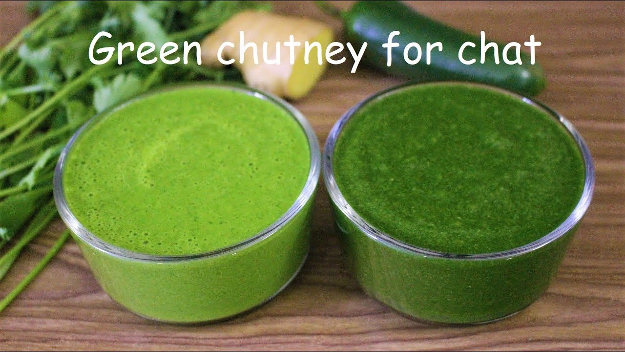 Green chutney for chaat-2 ways | green chutney recipe