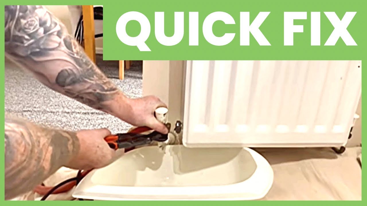 DIY Plumbing - Radiator Valve Swap with Microbore Pipework