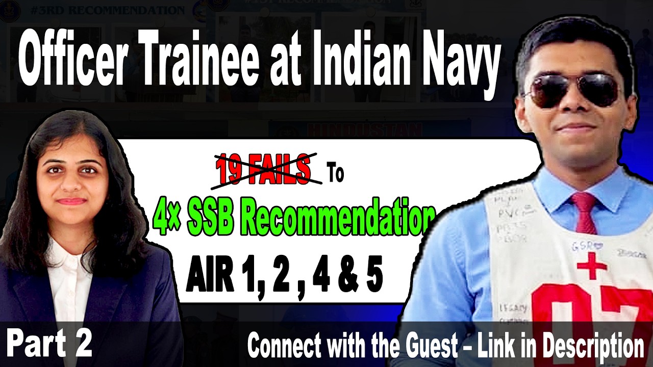 Officer Trainee at the Indian Navy | Complete SSB Journey Explained (Day 1–Day 5) | AIR 1, 2, 4 & 5