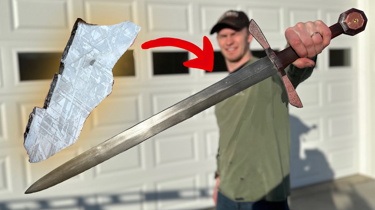 Making A Meteorite Damascus Sword