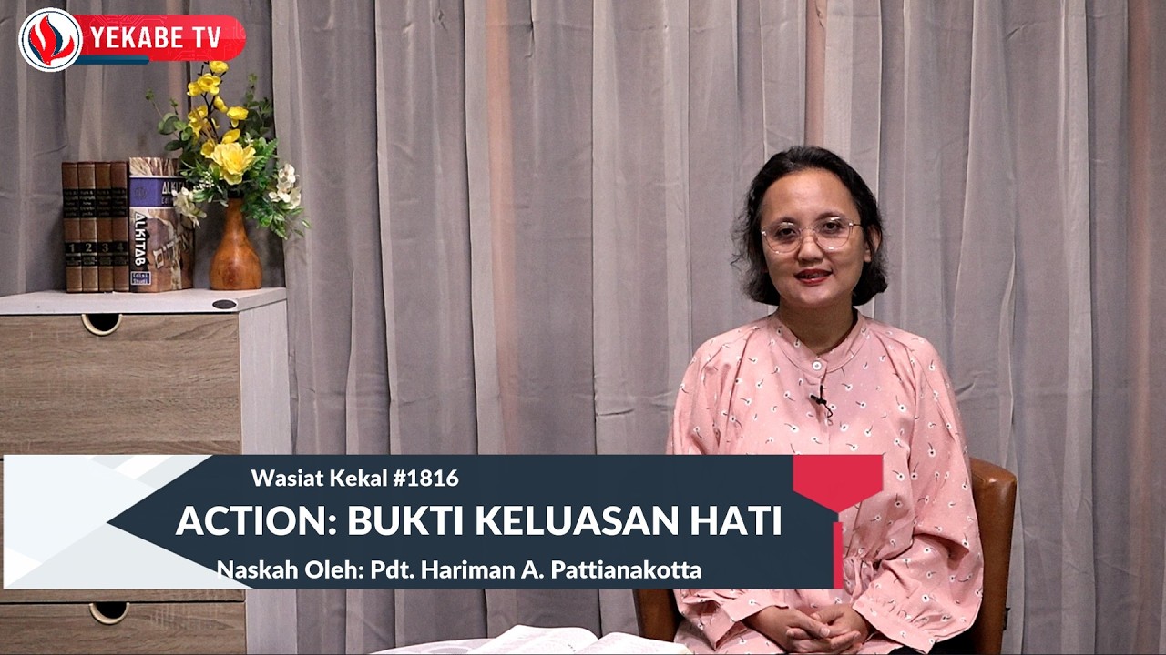 WASIAT KEKAL 1816 - 𝘈𝘊𝘛𝘐𝘖𝘕: BUKTI KELUASAN HATI