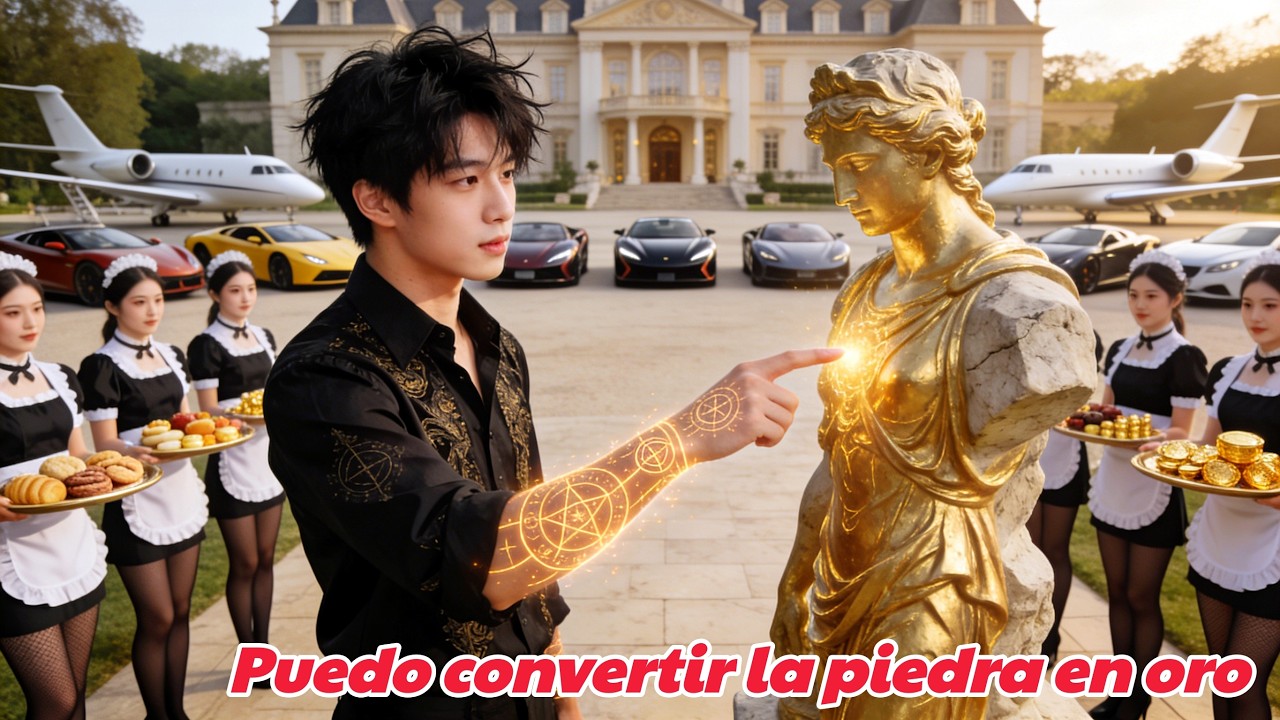 Sus manos son bendecidas por los dioses y pueden convertir cualquier cosa en oro